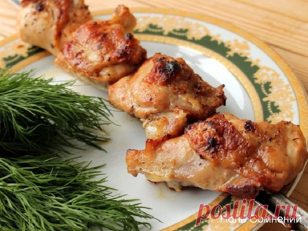 Очень простой рецепт маринада для куриного шашлыка