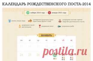 Что и когда можно есть в Рождественский пост? Календарь-памятка | Полезные инструкции от aif.ru