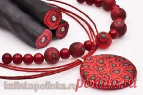 polymerclayfimo: Урок- лепим маки в колбасной технике.