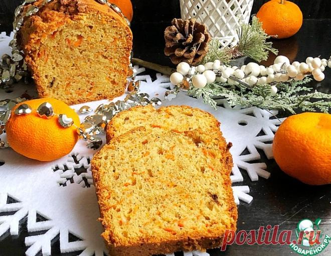 Пряный морковный кекс – кулинарный рецепт
