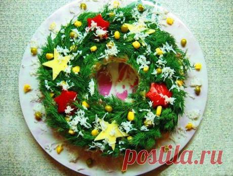 Праздничное украшение салатов.мастер-класс - Простые рецепты Овкусе.ру