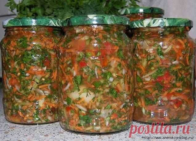 Домашняя заправка-заготовка для солянок и рacсольников!