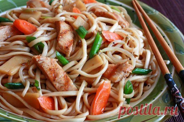 Лапша вок с курицей - полезное и не слишком калорийное блюда. Смотрите, как приготовить лапшу вок с курицей и овощами.
Будем благодарны за 