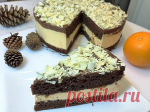 ПРАЗДНИЧНЫЙ Шоколадно-апельсиновый торт Для Любимых рецепт с фото
