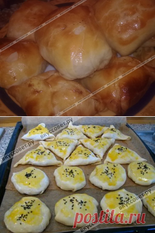 САМСА с ТВОРОГОМ - мягкая и хрустящая одновременно, а уж какая вкусная,ммм!!!