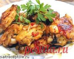 Крылышки куриные в соусе | Сайт рецептов
