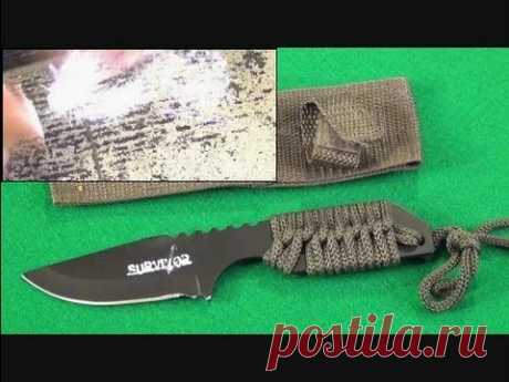 $4 Survival Firestarter & Knife Set (Izula Clone)