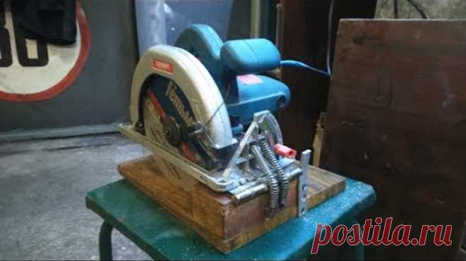 Доработка ручной циркулярной пилы