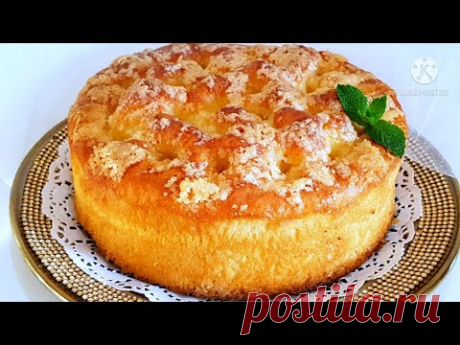 МОЯ БАБУШКА💖В ВОСТОРГЕ ОТ ЭТОГО ПИРОГА! ТАЕТ ВО РТУ!ПИРОГ НА СКОРУЮ РУКУ! СЪЕДИТЕ ВМЕСТЕ С ТАРЕЛКОЙ!