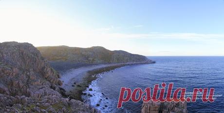Panoramio - Photo of Панорама Териберки. Каменный пляж - Panorama Teriberka. stone beach