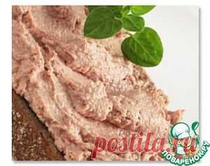 Паштет из куриной печени - кулинарный рецепт