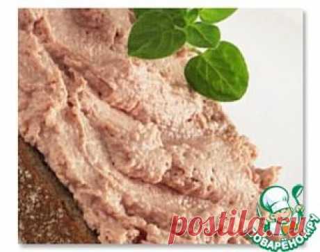 Паштет из куриной печени - кулинарный рецепт