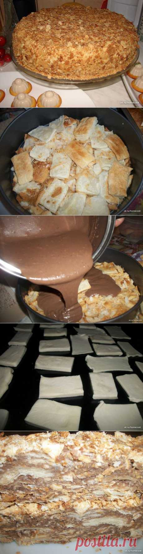 ОРИГИНАЛЬНЫЙ ТОРТ НАПОЛЕОН(за пол часа)