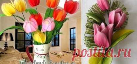Архивы Цветы и поделки из капрона - Handmade-Paradise