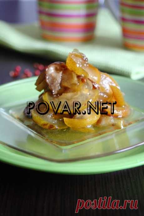 Варенье из груш с перцем