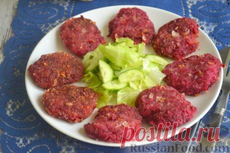 Рецепт: Свекольно-карнтофельные котлеты на RussianFood.com