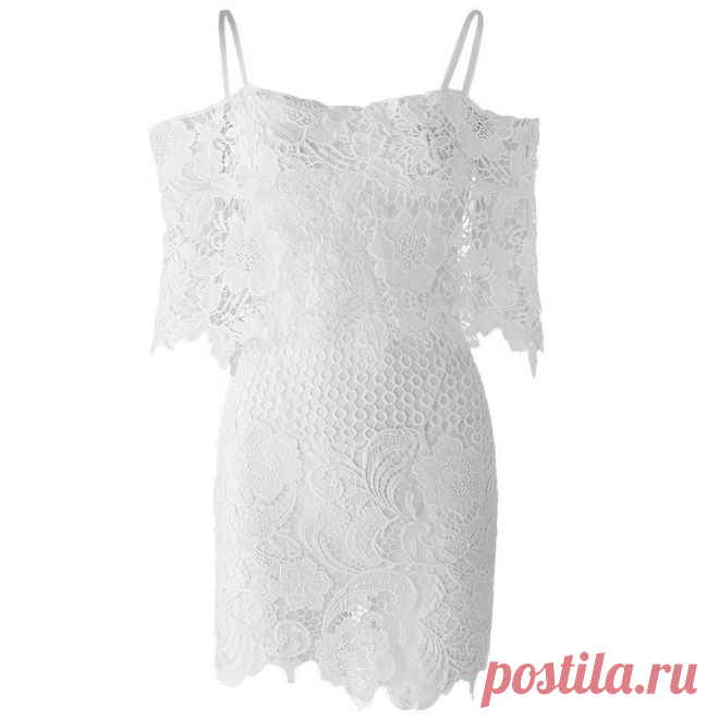lace top for women Picture - More Detailed Picture about 2015 Vestidos Sexy Women Dress White Slash Collar Short Sleeve Solid Color Lace Summer Dresses Vestido De Festa Picture in Dresses from Original Brand Watch Mall | Aliexpress.com | Alibaba Group