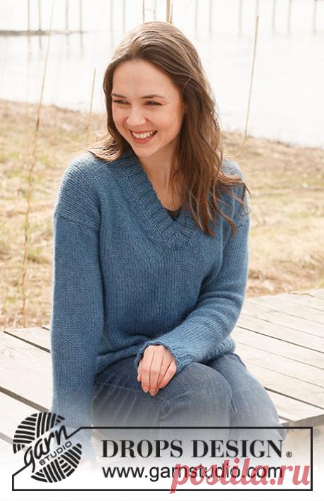 Пуловер Rivière - блог экспертов интернет-магазина пряжи 5motkov.ru