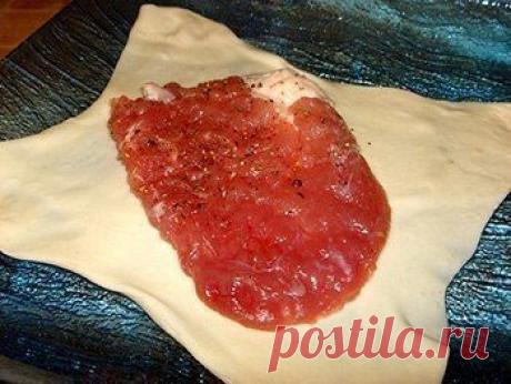 Как приготовить отбивные в слоеном тесте - рецепт, ингридиенты и фотографии