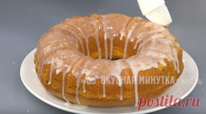 Лимонный кекс. Ещё ни одного плохого отзыва не видела в комментариях | Кухня наизнанку | Яндекс Дзен