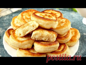 ПЫШНЫЕ ОЛАДЬИ НА КЕФИРЕ КАК ПУХ✅ ВСЕГДА ПОЛУЧАЮТСЯ пышными и не опадают, 💯% результат!!!