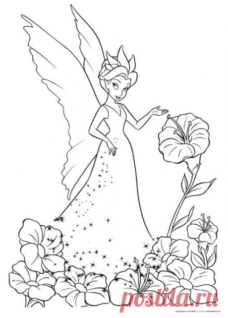 Раскраски Динь Динь