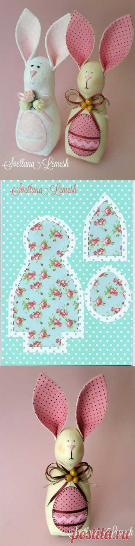 Пасхальный кролик от Светланы Лемеш