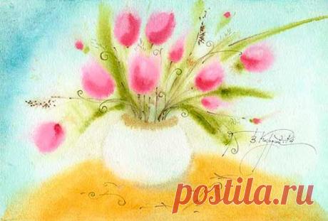 Тюльпаны (Виктория Кирдий)