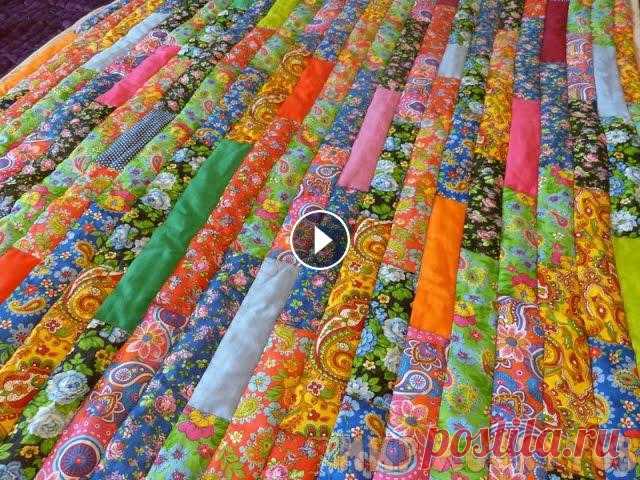 Лоскутное одеяло "Ленты" всего за 30 минут! Мастер-класс "Мир лоскутов.ру"

вязание жилетки для малышей до года