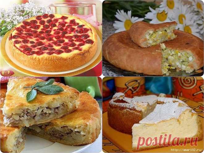 Рецепты вкусных пирогов.
