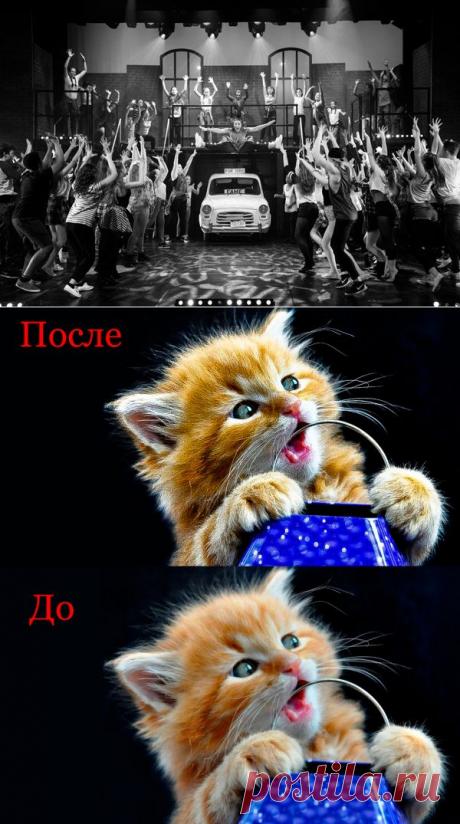 Как убрать шум и добавить резкость в Фотошоп