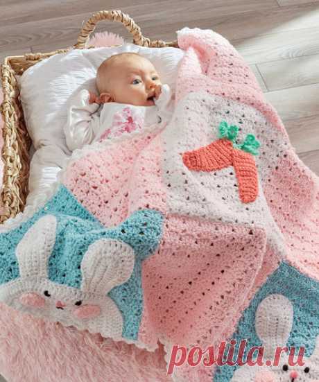 Luv My Bunny Blanket | Red Heart
