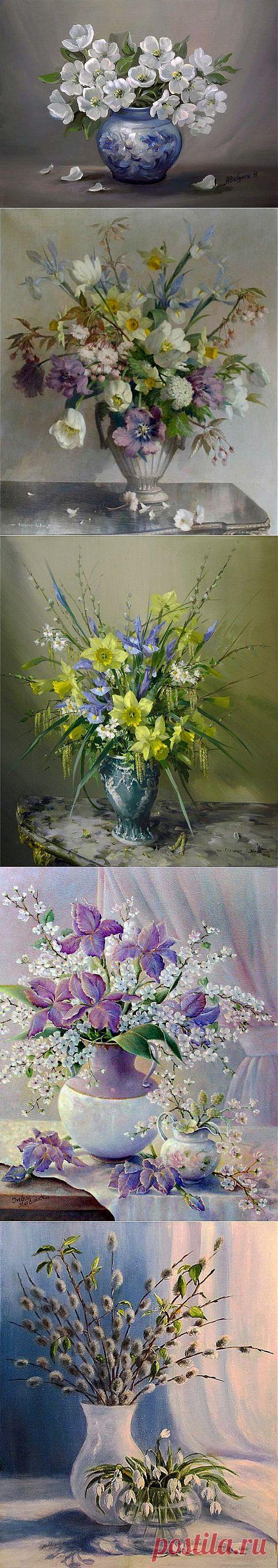 Весенний натюрморт....