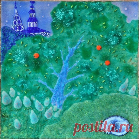 ЭМАЛИ - Сахарова Елена эмаль керамика украшения