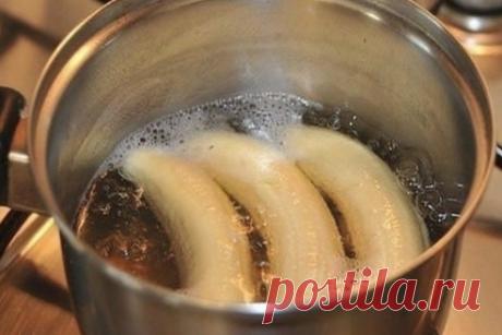 Что будет, если вскипятить банан с корицей и выпить эту воду на ночь, перед сном? -