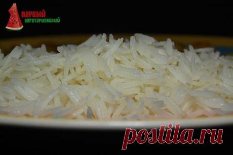 Рецепт: Как сварить рассыпчатый рис, 3 способа | Первый Вегетарианский
