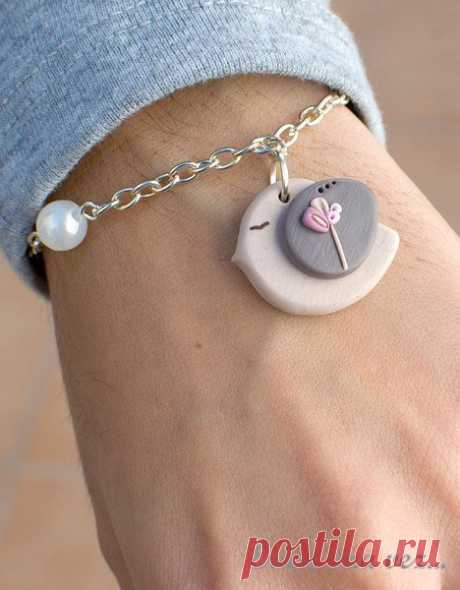 Sweet Bird Bracelet. Polymer clay | Полімерна Глина і Птахи