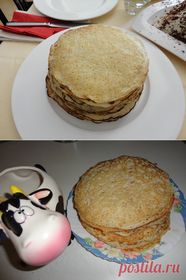 БЛИНЫ НА ПШЕННОЙ КАШЕ