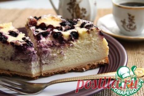 Воздушный творожный пирог - кулинарный рецепт