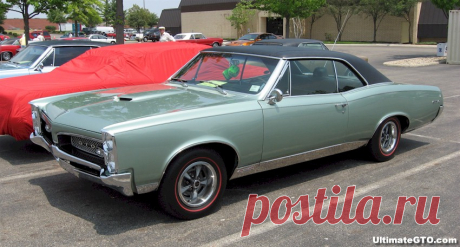 Линден Хардтоп зеленый GTO 1967 года - окончательный Понтиак GTO фото подробно