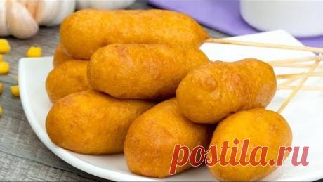 Быстрое решение! Корн-дог в кукурузном кляре - сколько не приготовь, всегда мало! | Appetitno.TV