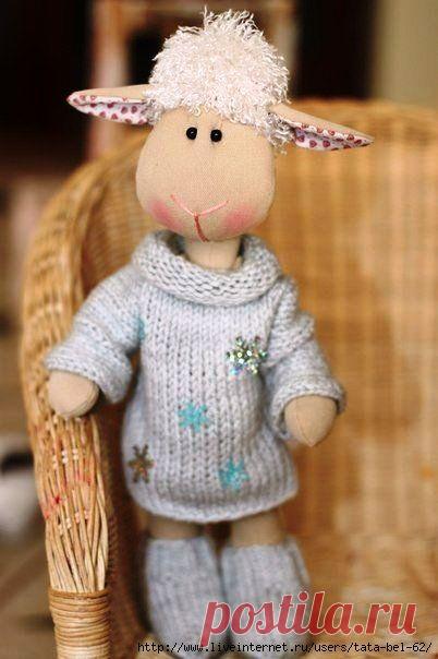 Симпатичная овечка