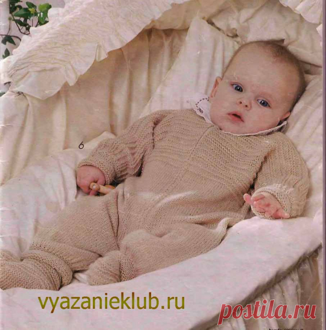 Комбинезон для детей от 0 до 1 года - Для детей до года - Каталог файлов - Вязание для детей