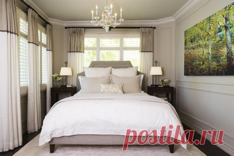 Советы по оформлению спальни с неудобными пропорциями - Роскошь и уют