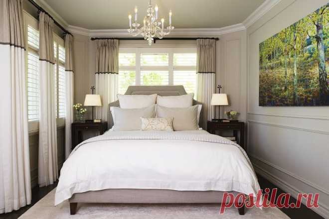 Советы по оформлению спальни с неудобными пропорциями - Роскошь и уют