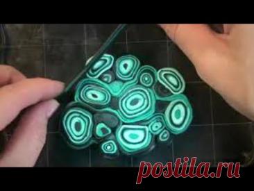 имитация малахита