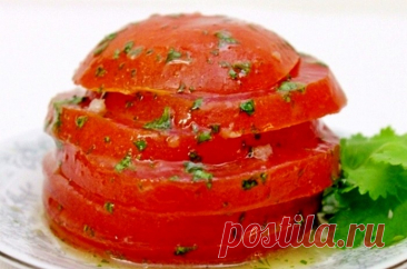 Маринованные помидоры за 10 минут — Домашняя кулинария