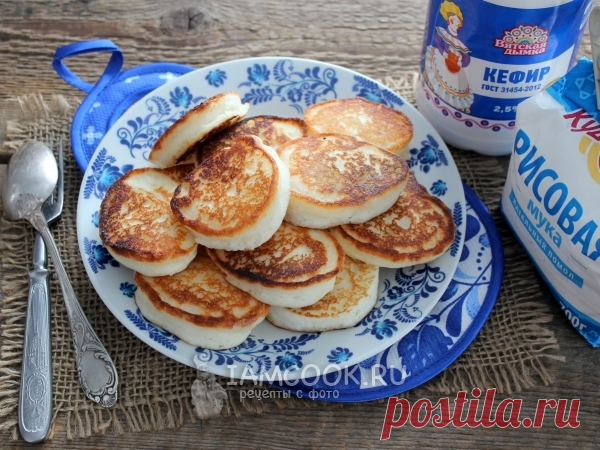 Оладьи из рисовой муки