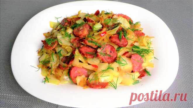 Жареная Капуста, ВКУСНО, пальчики оближешь!