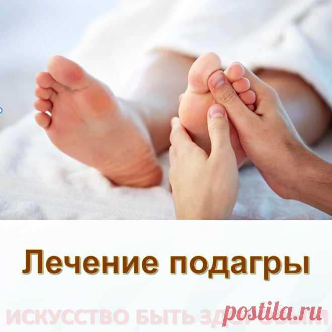 Лечение подагры
Подагра – это расстройство обмена веществ, проявляющееся накоплением мочевой кислоты в организме и формированием отложений (уратов) этого вещества в суставах и почках. 
Мочевая кислота — продукт обмена пуринов, входящих в состав нуклеиновых кислот (РНК и ДНК). 
Пурины – это природные вещества, содержащиеся со всех клетках организма и практически во всех продуктах питания.